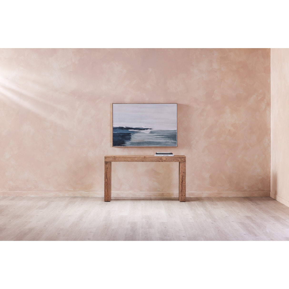 Shoreline Multicolor Painting Framed by Moe's Home at Eve Furniture