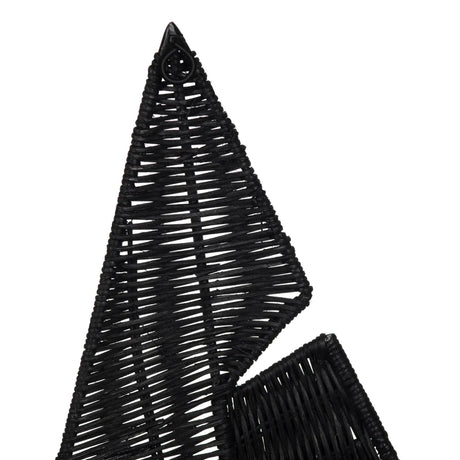 Shoreline Palm Black Wall Decor by Crestview at Eve Furniture