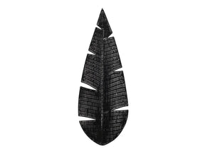 Shoreline Palm Black Wall Decor by Crestview at Eve Furniture