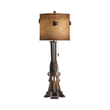 Shot Brown Table Lamp (Set of 2) by Crestview at Eve Furniture