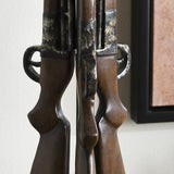 Shot Brown Table Lamp (Set of 2) by Crestview at Eve Furniture