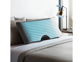 Shoulder CarbonCool LT + Omniphase White King Pillow by Malouf at Eve Furniture