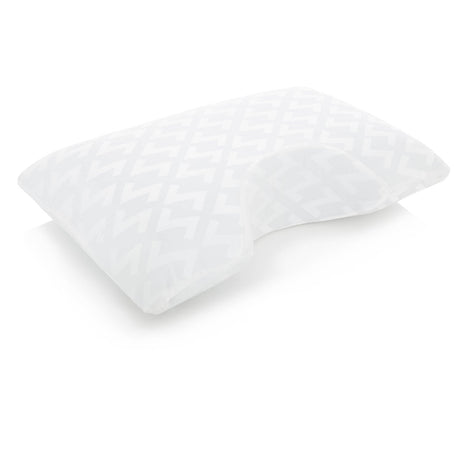 Shoulder Gel Dough + Z Gel White King Pillow by Malouf at Eve Furniture