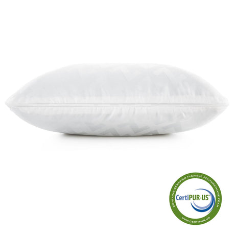 Shoulder Gel Dough + Z Gel White King Pillow by Malouf at Eve Furniture