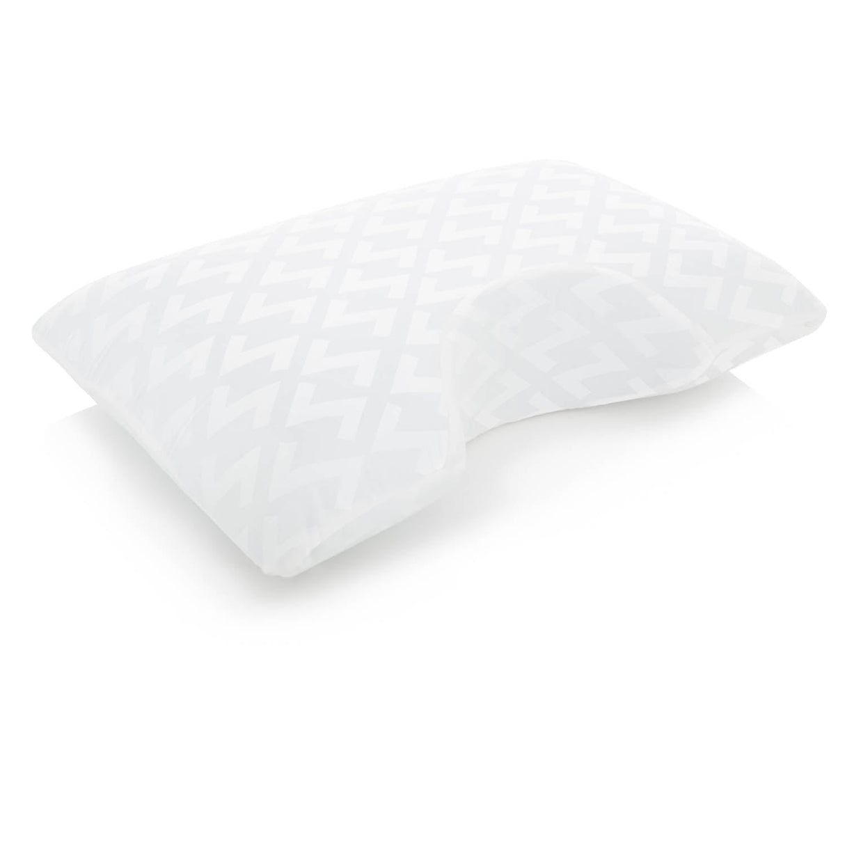 Shoulder Gel Dough + Z Gel White Queen Pillow by Malouf at Eve Furniture
