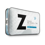 Shoulder Gel Dough + Z Gel White Queen Pillow by Malouf at Eve Furniture
