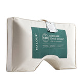 Shoulder Zoned Dough Cbd Oil King Pillow by Malouf at Eve Furniture