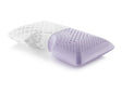 Shoulder Zoned Dough Lavender Queen Pillow by Malouf at Eve Furniture