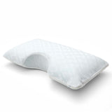 Shoulder Zoned Gel ActiveDough White King Pillow by Malouf at Eve Furniture