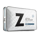 Shredded Gel Dough White King Pillow by Malouf at Eve Furniture