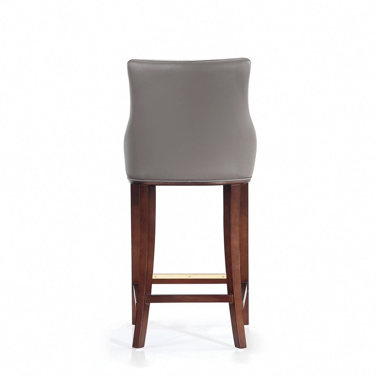 Shubert Barstool in Dark Taupe (set of 2) by Manhattan Comfort at Eve Furniture