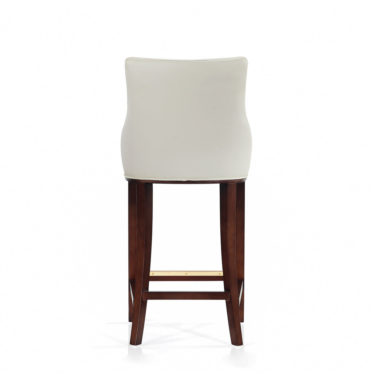 Shubert Barstool in Ivory (set of 2) by Manhattan Comfort at Eve Furniture