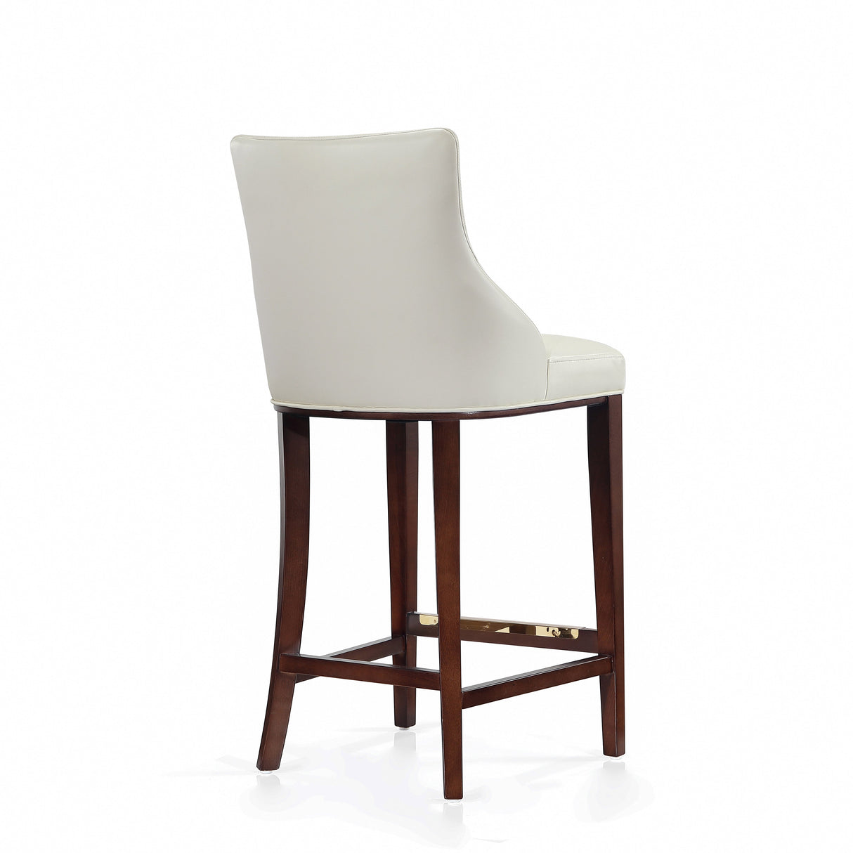 Shubert Barstool in Ivory (set of 2) by Manhattan Comfort at Eve Furniture