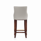 Shubert Barstool in Light Grey (set of 3) by Manhattan Comfort at Eve Furniture
