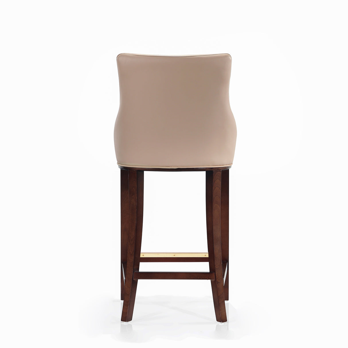 Shubert Barstool in Tan (set of 3) by Manhattan Comfort at Eve Furniture