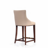 Shubert Counter Stool in Tan (Set of 2) by Manhattan Comfort at Eve Furniture