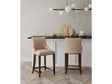 Shubert Counter Stool in Tan (Set of 2) by Manhattan Comfort at Eve Furniture