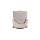 Shubert Faux Leather and Velvet Dining Chair in Light Grey (set of 2) by Manhattan Comfort at Eve Furniture
