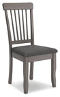 Shullden Gray Dining Chair, Set of 2 by Ashley at Eve Furniture