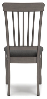 Shullden Gray Dining Chair, Set of 2