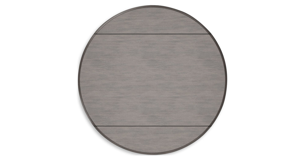 Shullden Gray Dining Table and 2 Chairs by Ashley at Eve Furniture