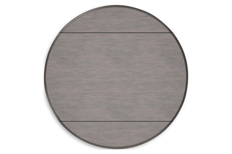 Shullden Gray Dining Table and 4 Chairs by Ashley at Eve Furniture