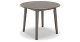 Shullden Gray Dining Table and 4 Chairs by Ashley at Eve Furniture