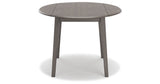 Shullden Gray Dining Table and 4 Chairs by Ashley at Eve Furniture