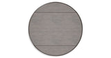 Shullden Gray Dining Table and 4 Chairs by Ashley at Eve Furniture