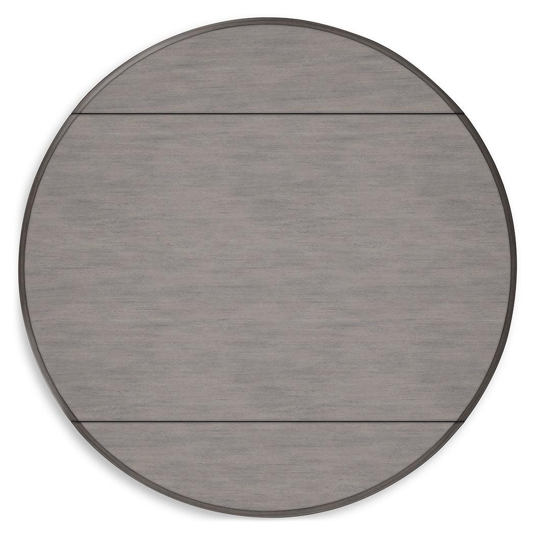Shullden Gray Drop Leaf Dining Table by Ashley at Eve Furniture