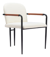 Sibu Dining Chair Cream by Zuomod at Eve Furniture