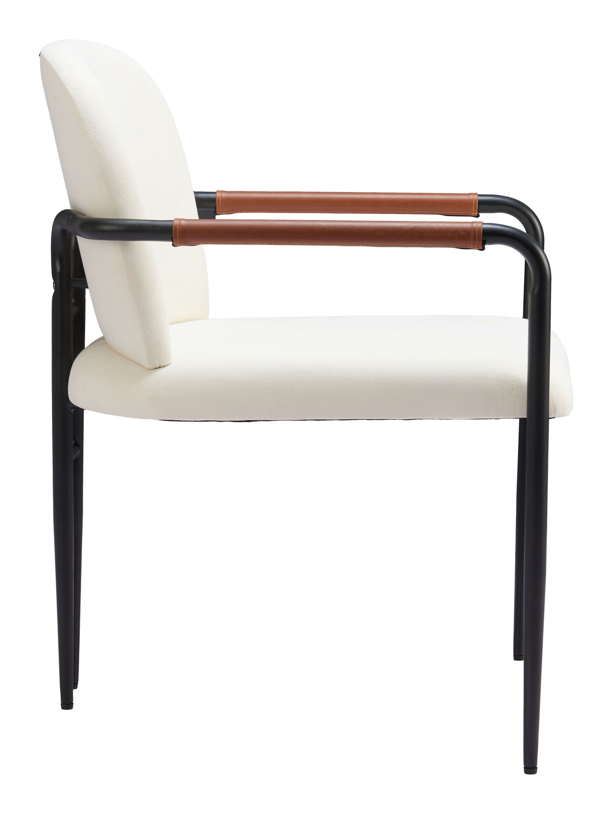 Sibu Dining Chair Cream by Zuomod at Eve Furniture