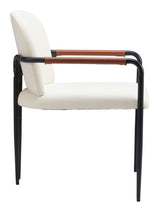 Sibu Dining Chair Cream by Zuomod at Eve Furniture