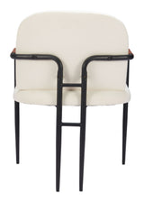 Sibu Dining Chair Cream by Zuomod at Eve Furniture