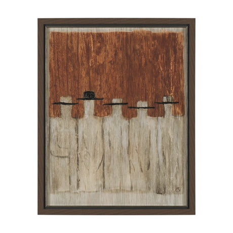 Side by Side by Mercana Studio Hand Embelished Framed Artwork Matted under Glass by Mercana at Eve Furniture