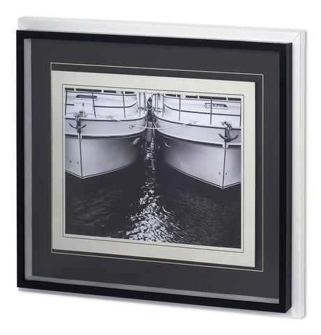 Side By Side MAT-0261 by Aaron Matheson Hand Embellished Textured Framed Photo Art Print Matted unde by Mercana at Eve Furniture