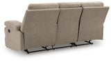 Side-Swipe Mocha Reclining Living Room Set by Ashley at Eve Furniture