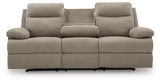 Side-Swipe Mocha Reclining Living Room Set by Ashley at Eve Furniture