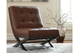 Sidewinder Brown Accent Chair by Ashley at Eve Furniture