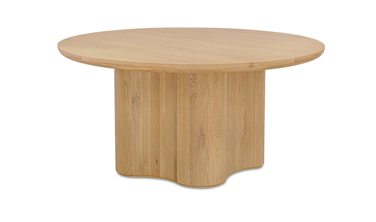 Sidney Dining Table Natural by Moe's Home at Eve Furniture