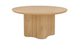 Sidney Dining Table Natural by Moe's Home at Eve Furniture