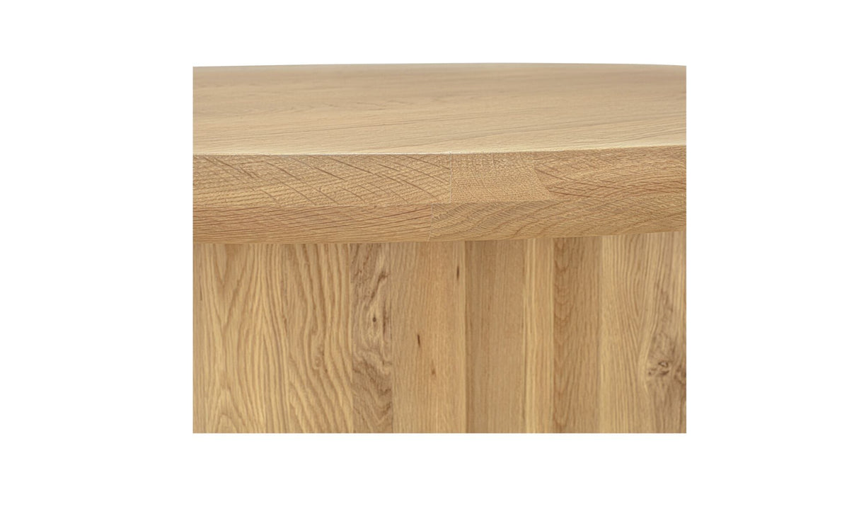 Sidney Dining Table Natural by Moe's Home at Eve Furniture
