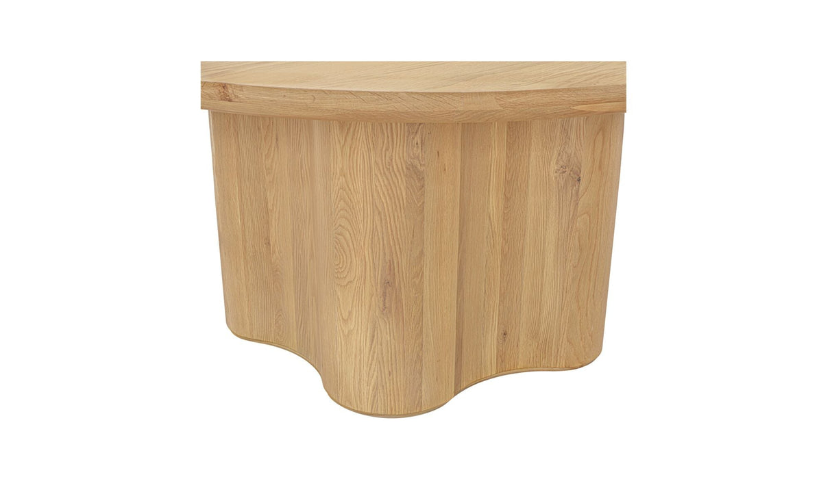 Sidney Dining Table Natural by Moe's Home at Eve Furniture