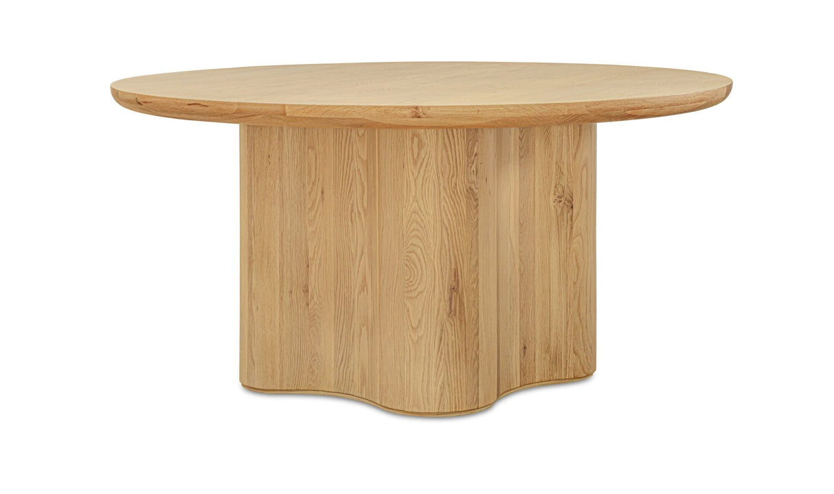 Sidney Dining Table Natural by Moe's Home at Eve Furniture