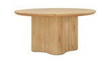 Sidney Dining Table Natural by Moe's Home at Eve Furniture