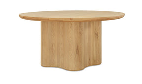 Sidney Dining Table Natural by Moe's Home at Eve Furniture