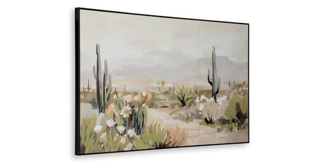 Sidworth Green/Beige/Gray Wall Art by Ashley at Eve Furniture