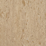 Siena 42" Round Travertine Pedestal Dining Table by Mercana at Eve Furniture