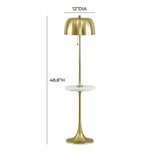 Sienna Gold Floor Lamp by TOV Furniture at Eve Furniture