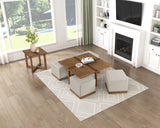 Sienna Light Gray Cocktail Table by Homelegance at Eve Furniture